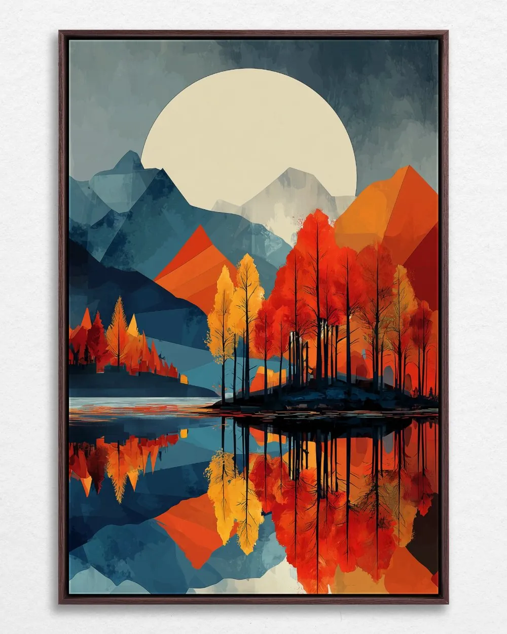 Custom framed